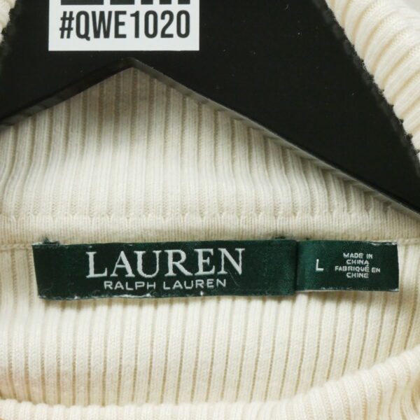 Pull Femme  col roulé Blanc – Image 7
