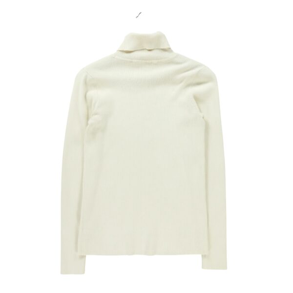 Pull Femme  col roulé Blanc – Image 2