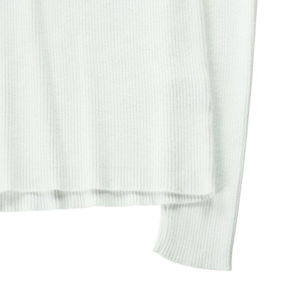 Pull Femme  col roulé Blanc – Image 4