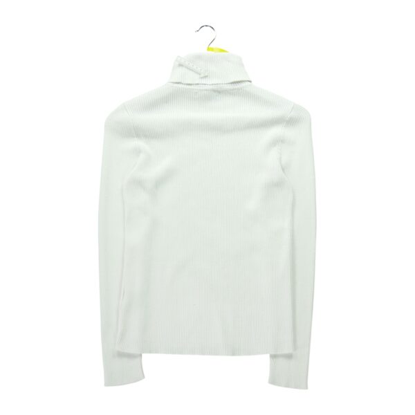 Pull Femme  col roulé Blanc – Image 5
