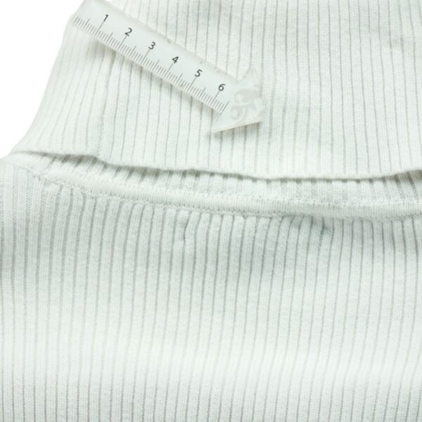 Pull Femme  col roulé Blanc – Image 6