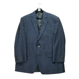 Blazer homme manches longues marine Lauren Ralph Lauren Motif a carreaux Col Revert