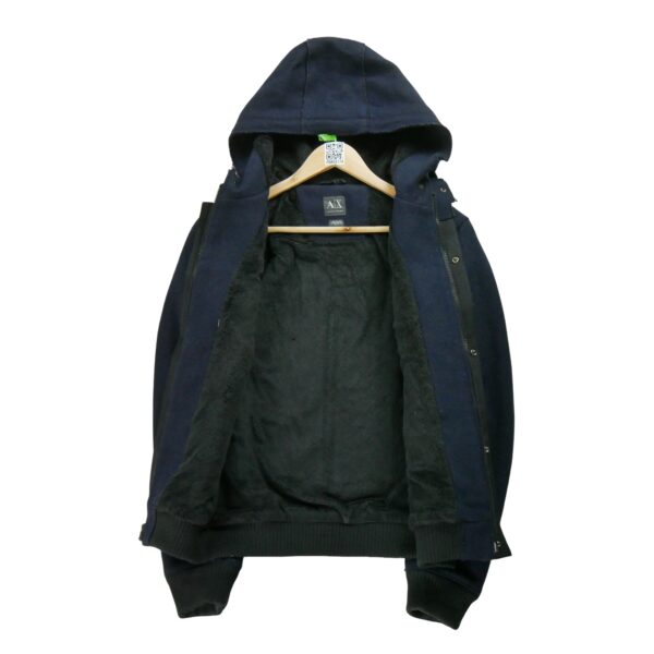 Blouson femme manches longues marine Armani Exchange Col Montant