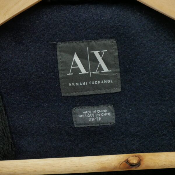 Blouson femme manches longues marine Armani Exchange Col Montant