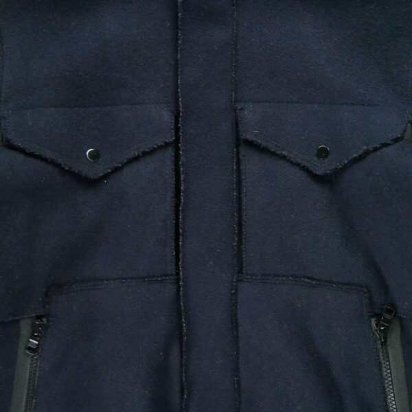Blouson femme manches longues marine Armani Exchange Col Montant