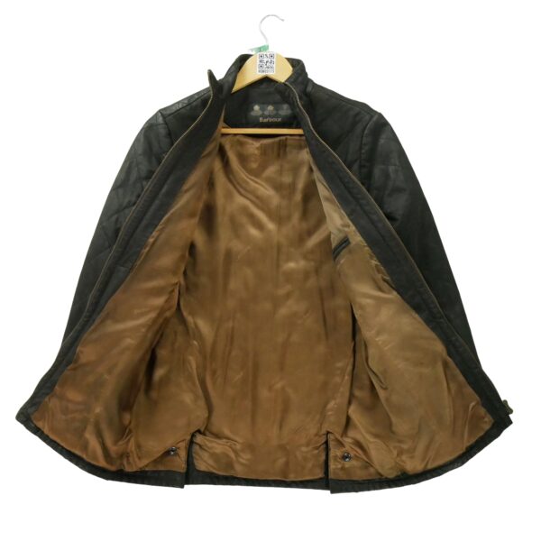 Blouson femme manches longues marron Barbour Col Montant