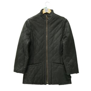 Blouson femme manches longues marron Barbour Col Montant