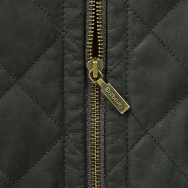 Blouson femme manches longues marron Barbour Col Montant