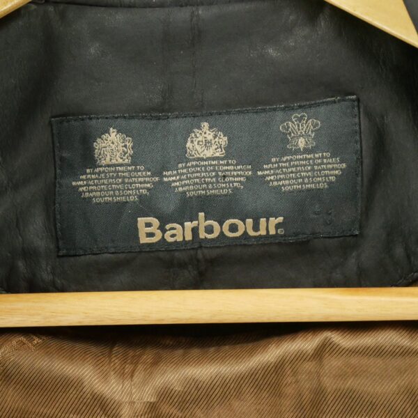 Blouson femme manches longues marron Barbour Col Montant