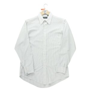 Chemise classiques homme manches longues blanc Dior Motif a rayures