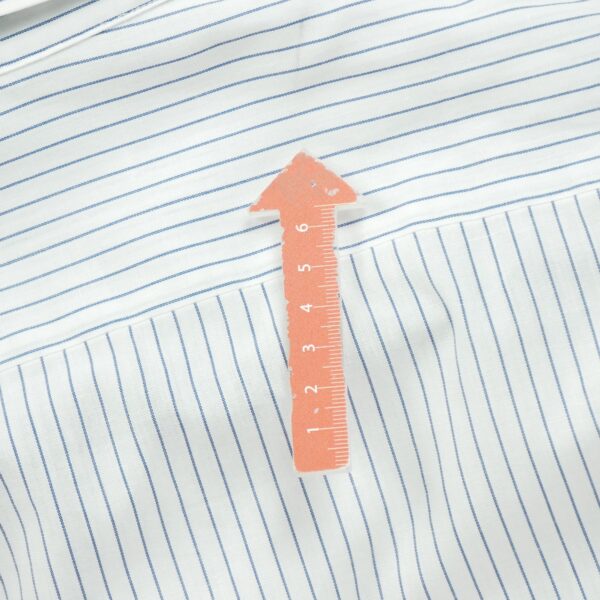 Chemise classiques homme manches longues blanc Dior Motif a rayures