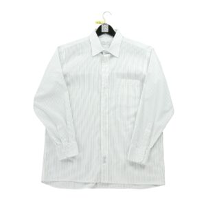 Chemise classiques homme manches longues blanc Dior Motif a rayures