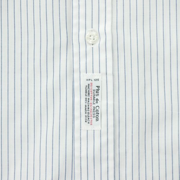 Chemise classiques homme manches longues blanc Dior Motif a rayures