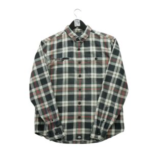 Chemise classiques homme manches longues gris Dickies Motif a carreaux