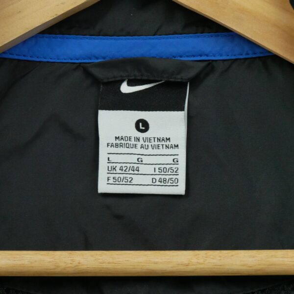 Coupe vent homme manches longues noir Nike Col Montant