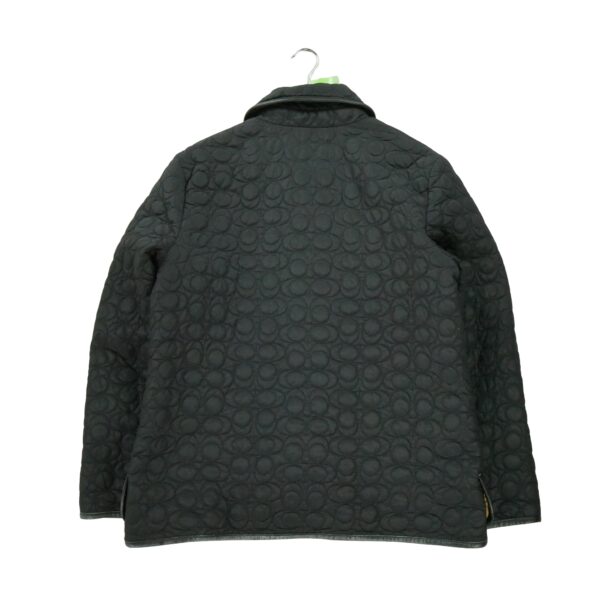 Doudoune femme manches longues noir Coach