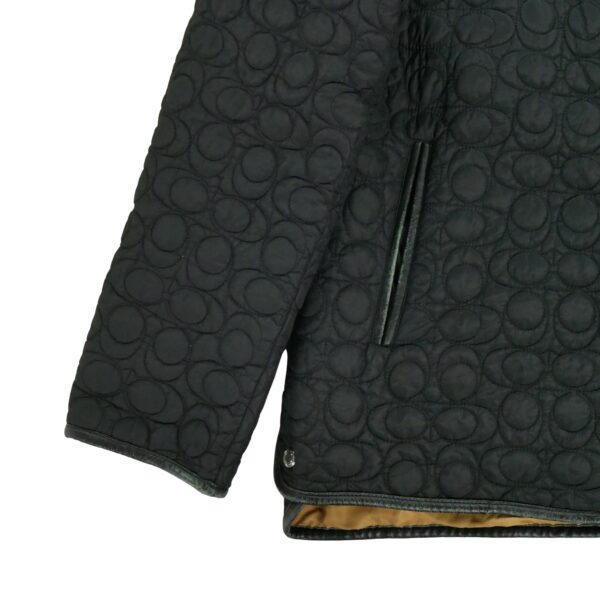 Doudoune femme manches longues noir Coach