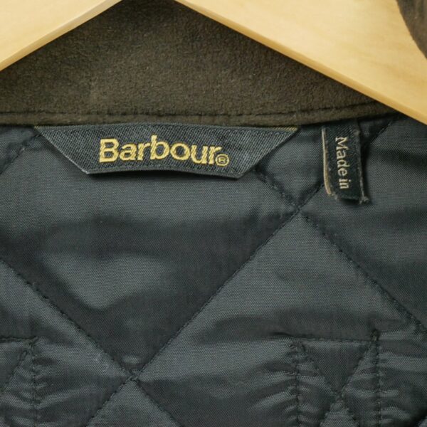 Doudoune homme sans manches noir Barbour Col Montant