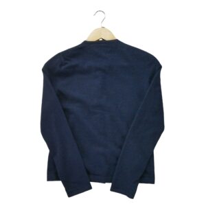 Gilet femme manches longues marine Lauren Ralph Lauren Col Rond