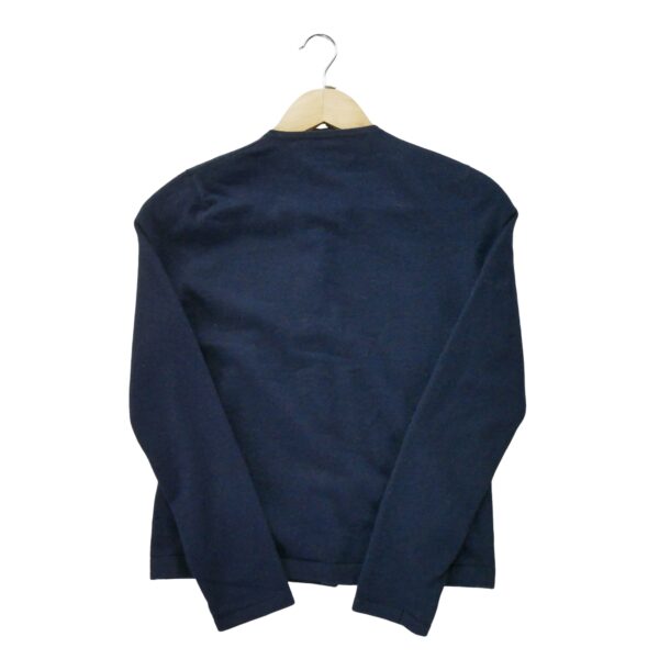 Gilet femme manches longues marine Lauren Ralph Lauren Col Rond