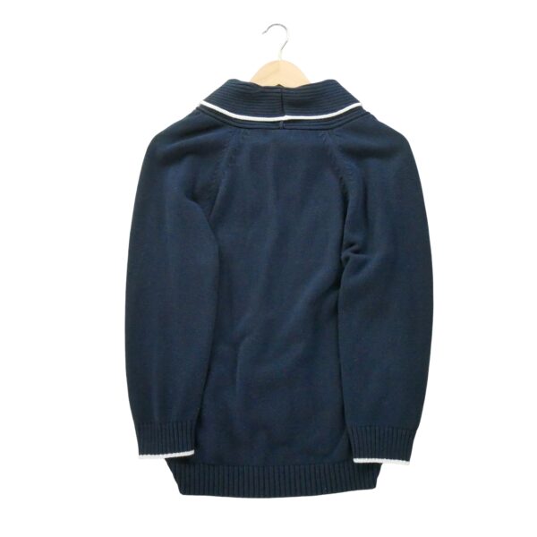 Gilet femme manches longues marine Ralph Lauren Col Chale