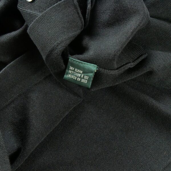 Gilet femme manches longues noir Polo Ralph Lauren Col V