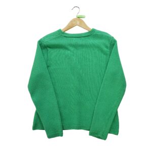Gilet femme manches longues vert Ralph Lauren Col V