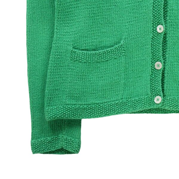 Gilet femme manches longues vert Ralph Lauren Col V