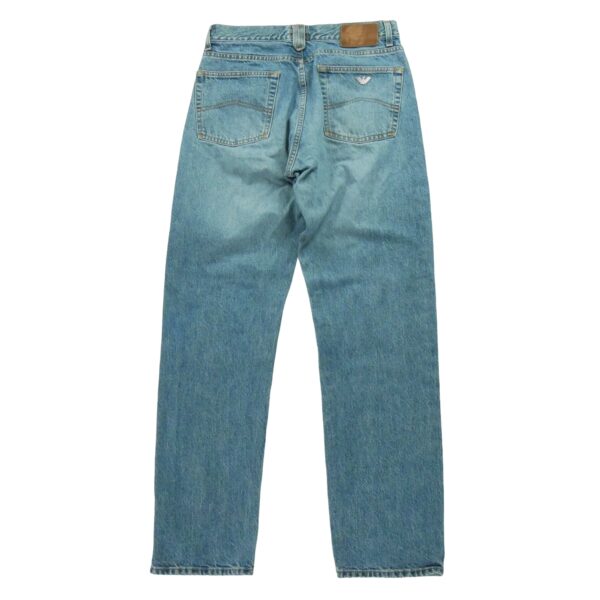 Jean coupe ajustee homme bleu clair Armani