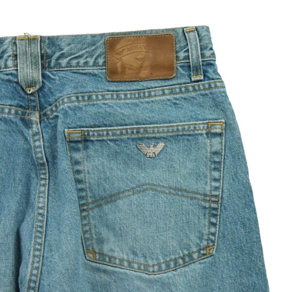 Jean coupe ajustee homme bleu clair Armani