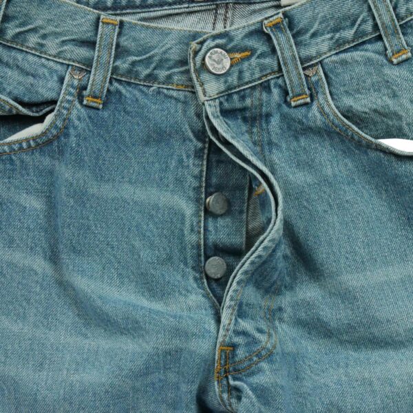 Jean coupe ajustee homme bleu clair Armani