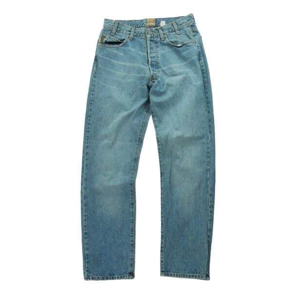 Jean coupe ajustee homme bleu clair Armani