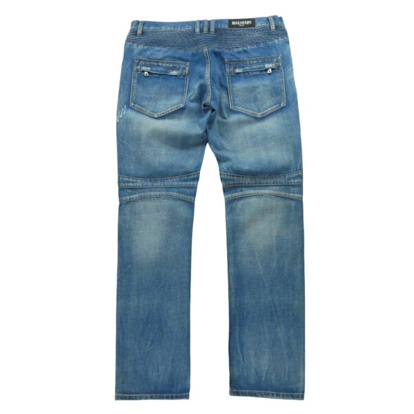 Jean coupe ajustee homme bleu Vintage