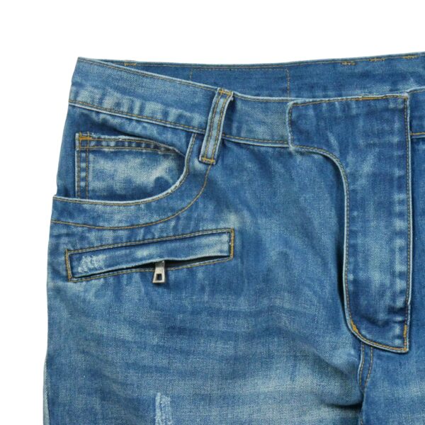 Jean coupe ajustee homme bleu Vintage