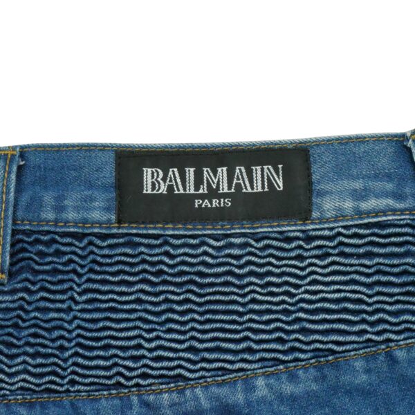Jean coupe ajustee homme bleu Vintage