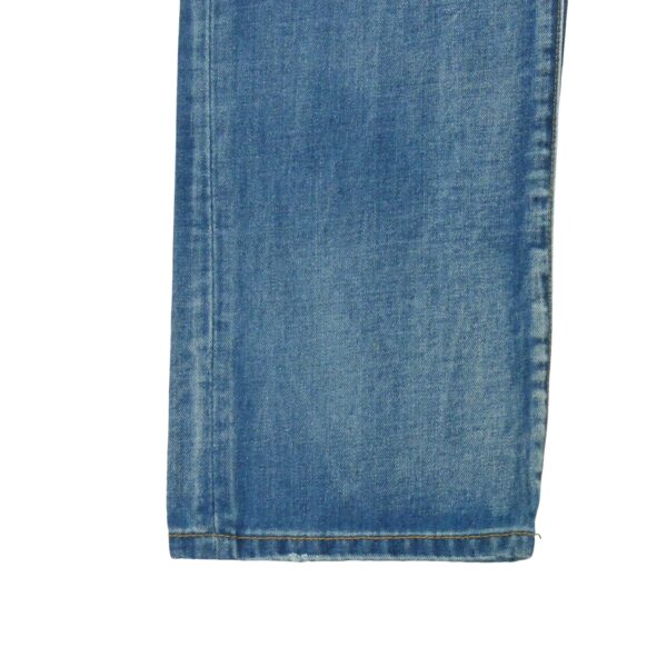 Jean coupe ajustee homme bleu Vintage