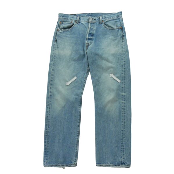 Jean coupe droite homme bleu clair Levi Strauss