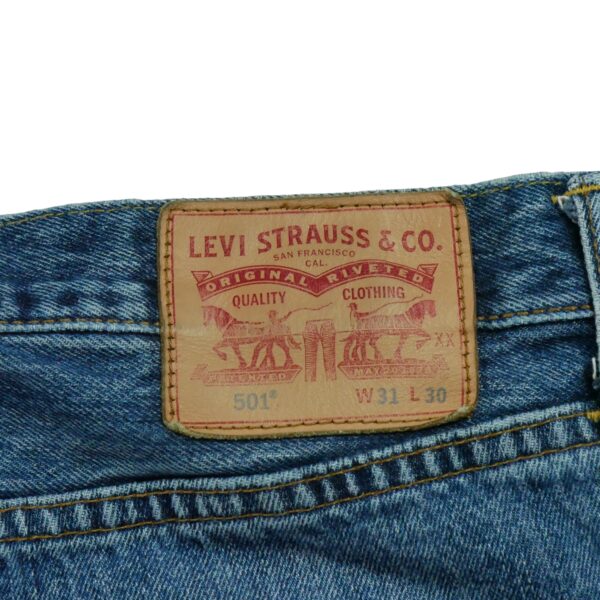Jean coupe droite homme bleu clair Levi Strauss