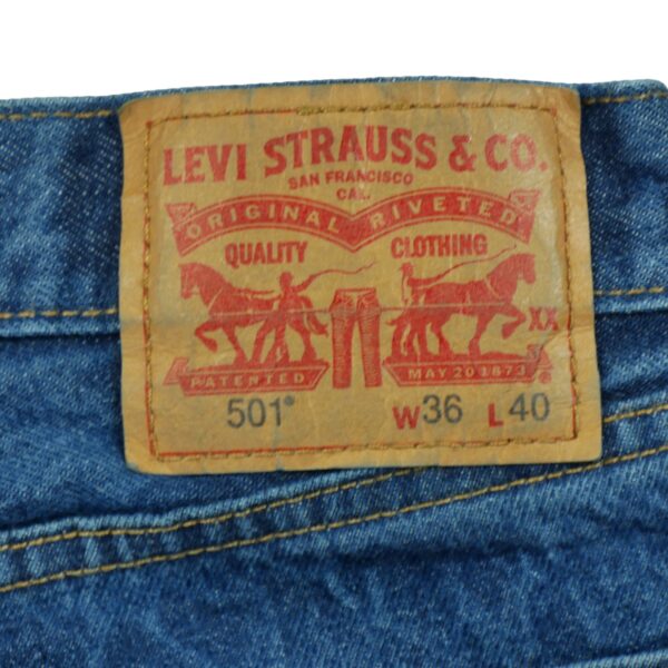 Jean coupe droite homme bleu Levi Strauss