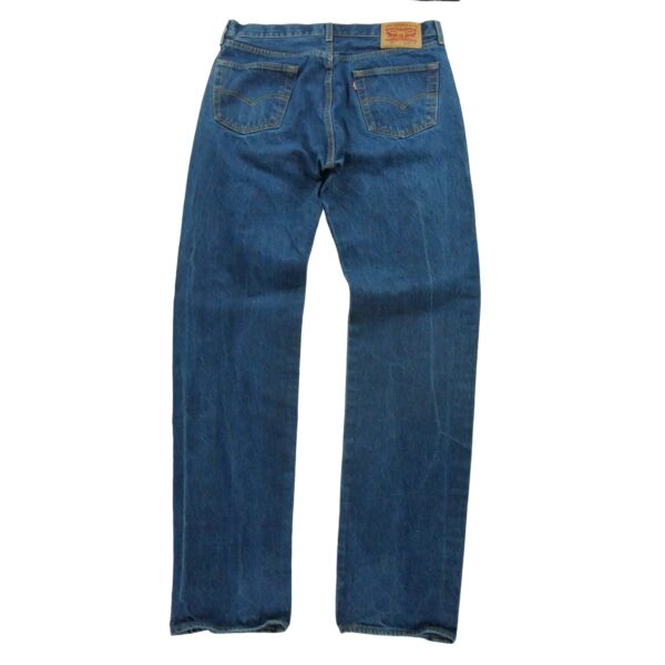 Jean coupe droite homme bleu Vintage