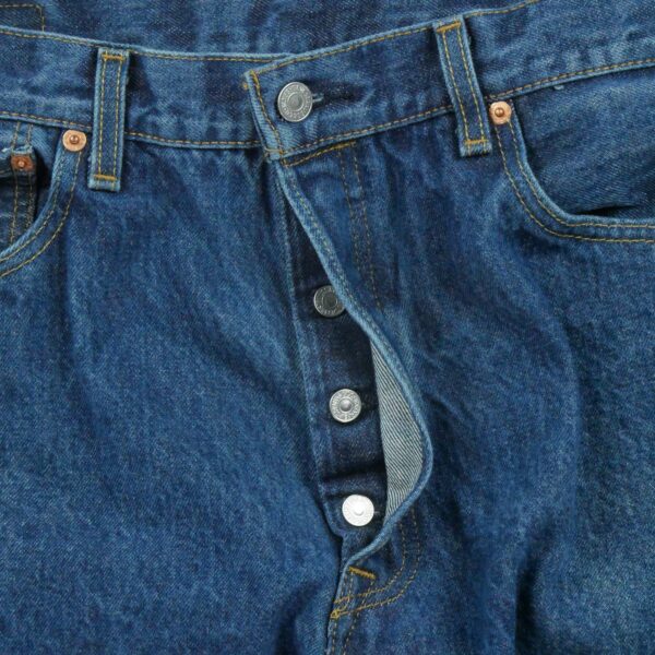 Jean coupe droite homme bleu Vintage