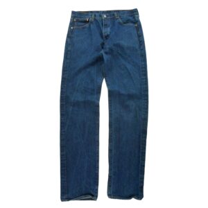 Jean coupe droite homme bleu Vintage