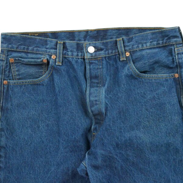 Jean coupe droite homme bleu Vintage