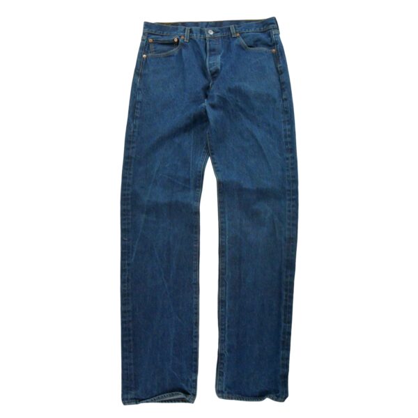 Jean coupe droite homme bleu Vintage