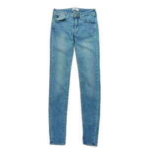 Jean coupe skinny femme bleu clair Vintage