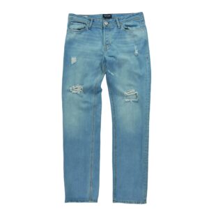 Jean coupe slim homme bleu clair Jack and Jones