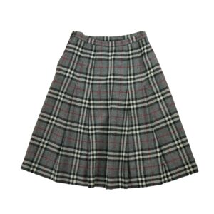 Jupe midi femme gris Burberry