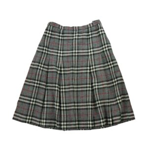 Jupe midi femme gris Burberry