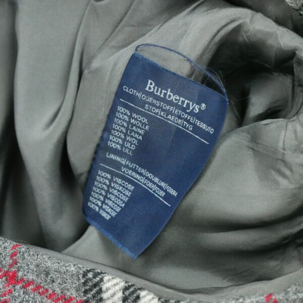 Jupe midi femme gris Burberry