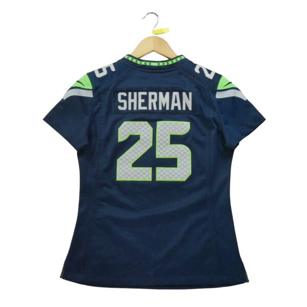 Maillot manches courtes femme bleu Nike Equipe Seattle Seahawks